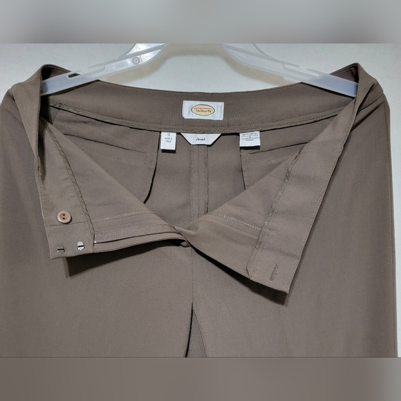 Women's Talbots Stretch Dress Pants, Tan, Size 12, EUC - Picture 8 of 9